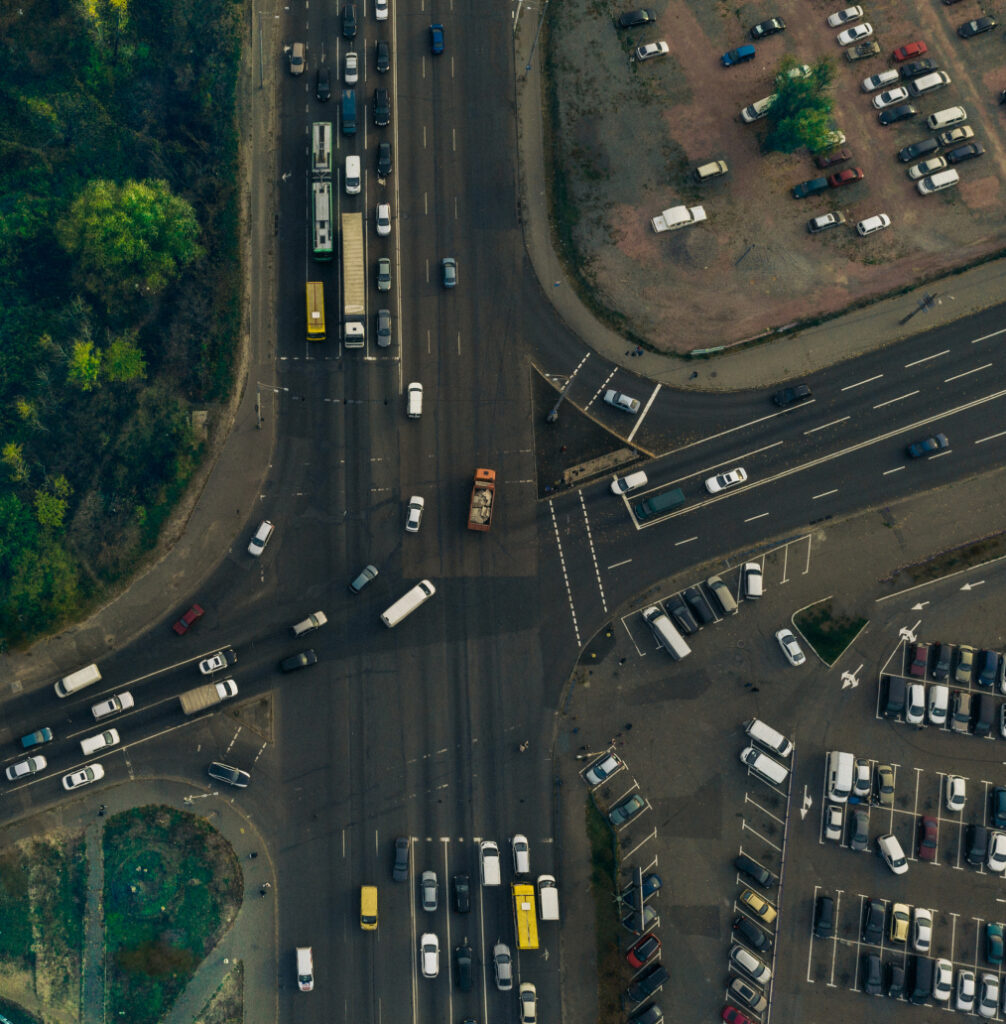 A busy intersection