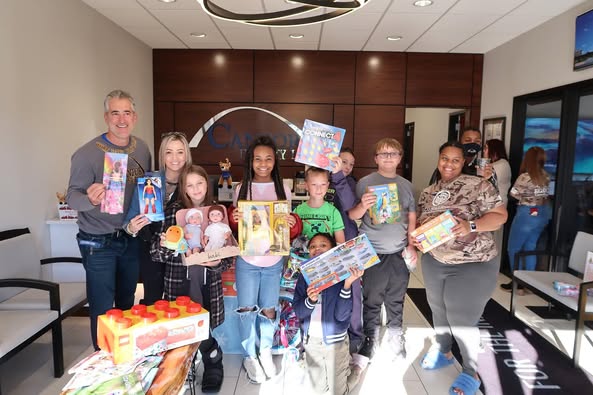 Annual Toy Drive.