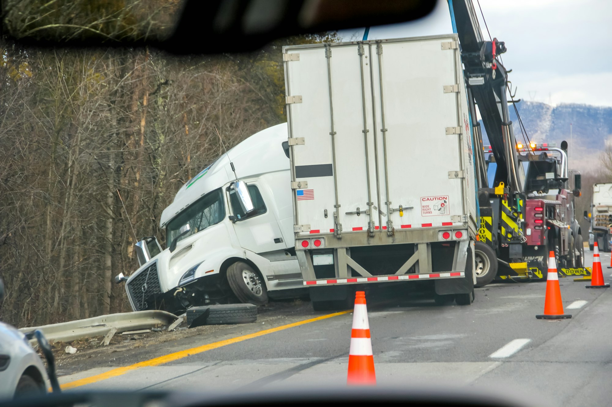 What Happens When A Truck Driver Has An Accident?