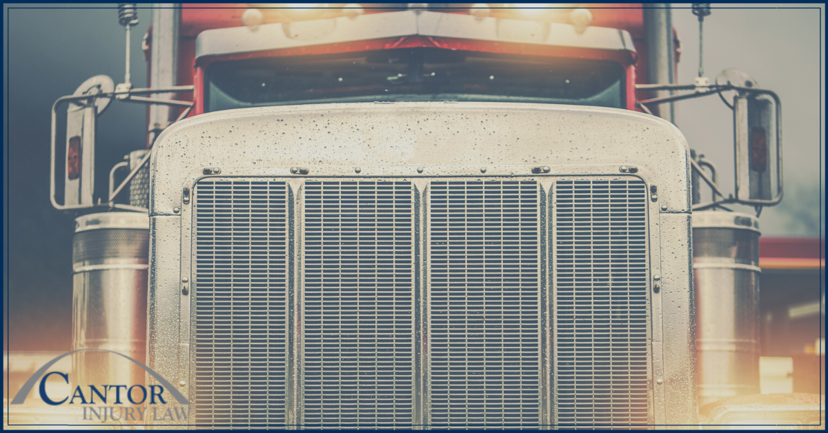 How To Drive Safely Near Large Semi-Trucks
