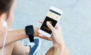 What To Do If You've Been Injured In A Rideshare Accident | Cantor Injury Law Woman Calling Someone To Ask What To Do If You've Been Injured In A Rideshare Accident.