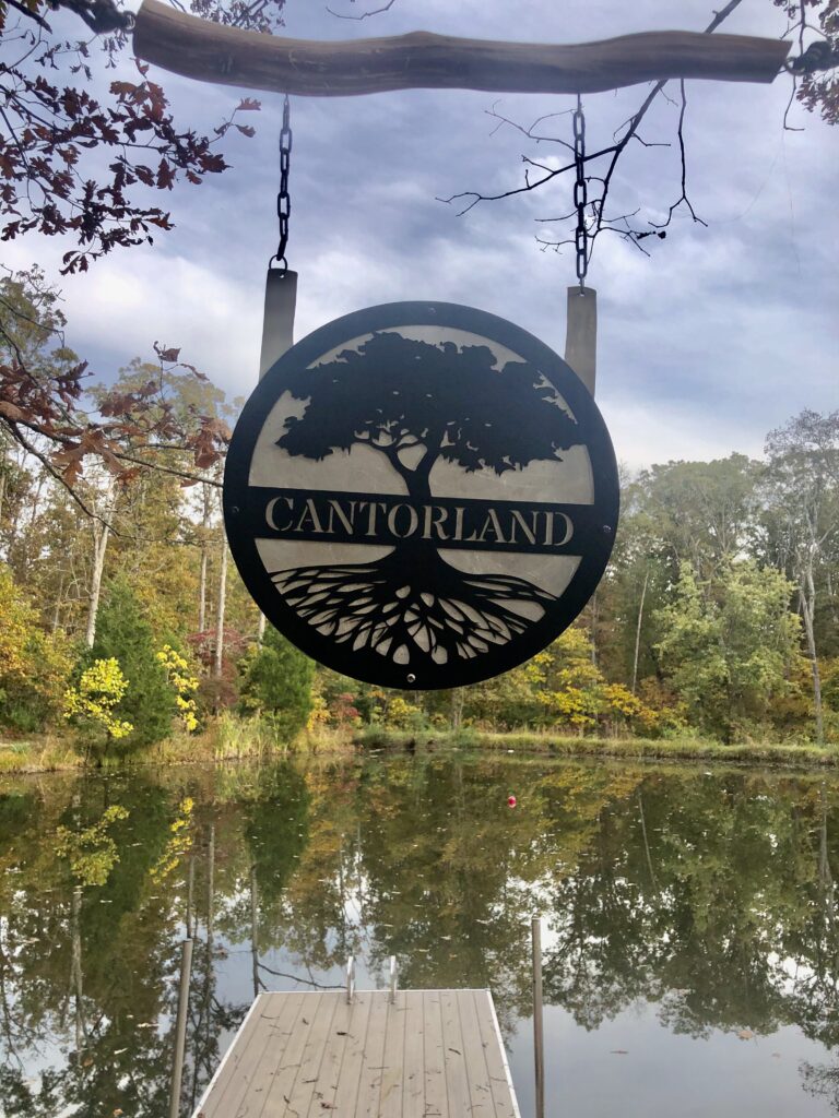 Cantorland Sign.