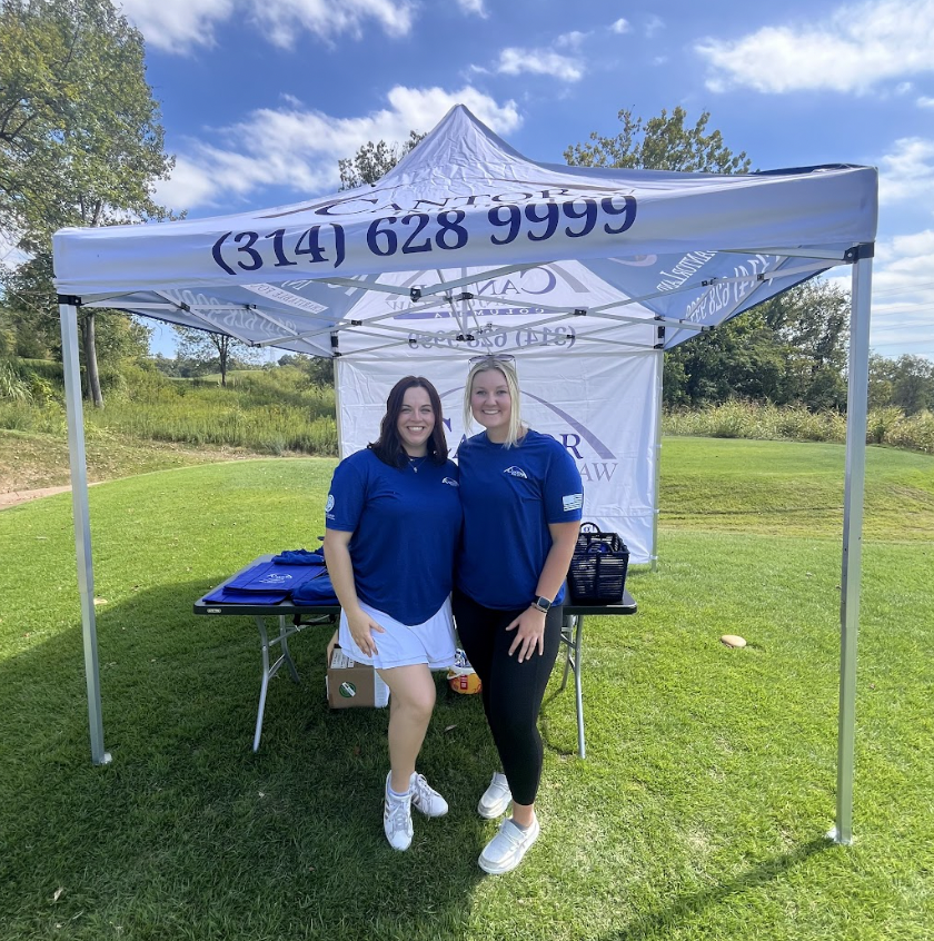 Cantor in the community. STL Hero Network Golf Tournament.